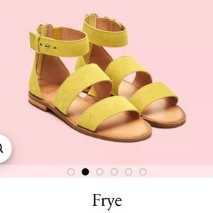 Frye Suede Evie Sandal - 10 M - NEVER WORN